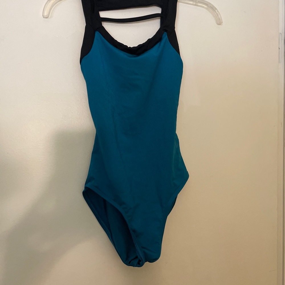 Natalie Leotard in Teal